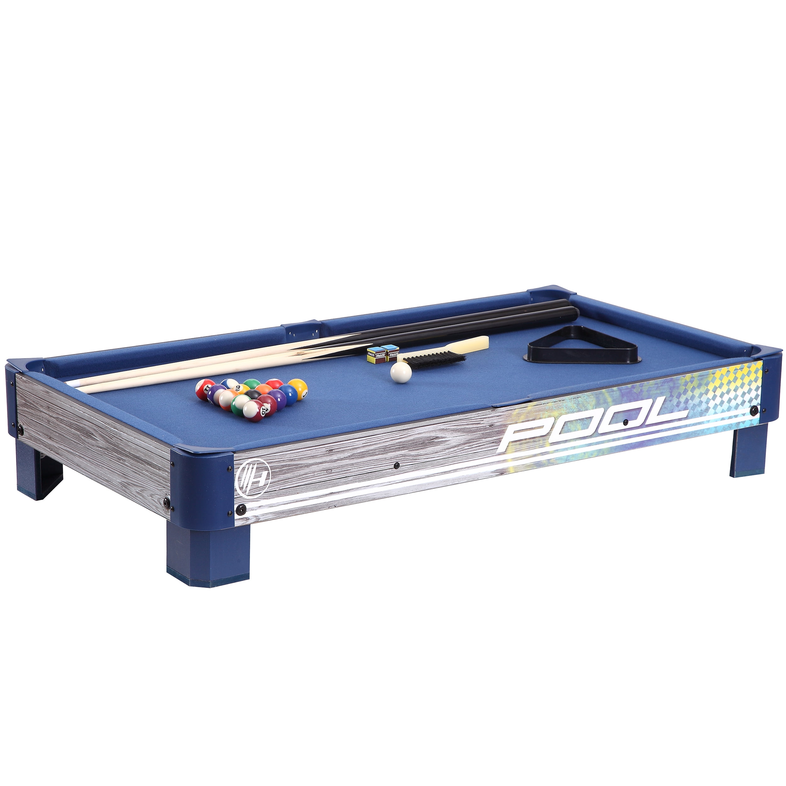 Harvil Tabletop Pool Table with Lstyle Legs. Includes 2Pieces 36Inch