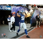 Michael Strahan Autographed Introduction To Game 16x20 Photograph