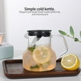 thumbnail image 6 of Miogawg Glass Pitcher, With Lid And Spout, Glass Carafe For Hot/Cold Water With Handle, Iced Tea Pitchers Beverage Pitchers For Fridge Coffee, Juice And Homemade, 6 of 6