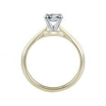 thumbnail image 2 of 1.00 Carat Excellent Oval Cut Real Diamond Latest Design Solitaire Engagement Ring for Ladies Solid 14K Yellow Gold Size 7.5, 2 of 6