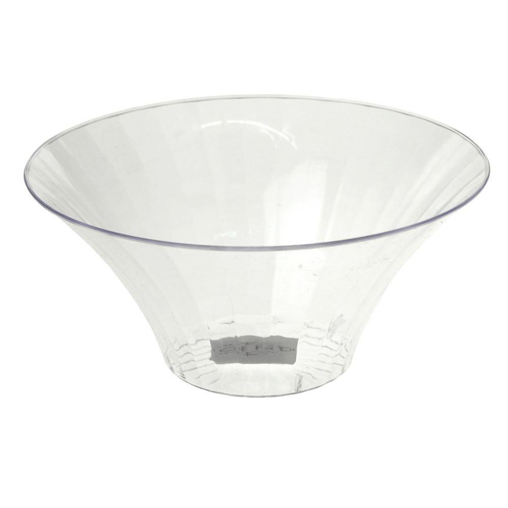 Clear Plastic Flared Bowl Favor Container, 7Inch