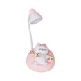 thumbnail image 2 of Luz nocturna para niños Salvador lámpara de noche USB regulable 3 niveles brillo ajustable Rosa, 2 of 9