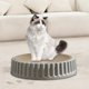 thumbnail image 4 of Rascador para gatos, juguete interactivo, redondo, para interiores Gris Diámetro 35cm, 4 of 6
