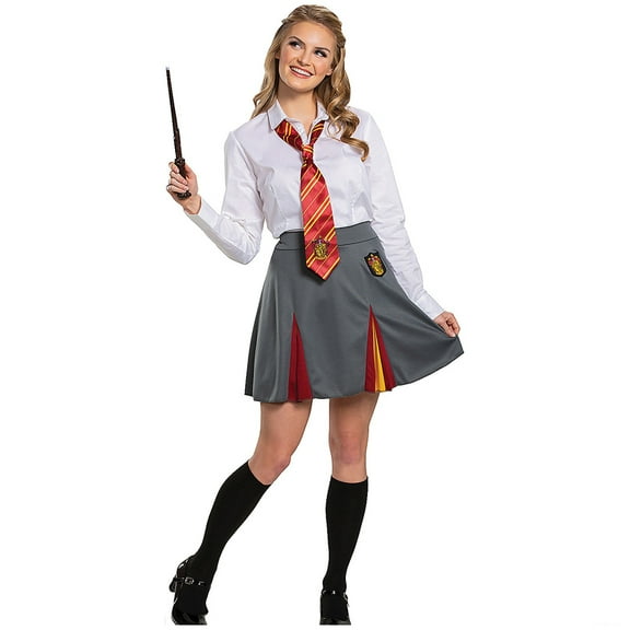 Harry Potter Hermoine Granger Gryffindor Skirt Women's Costume Small 4-6