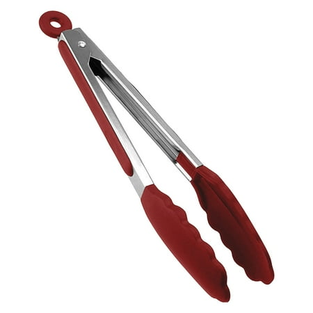 

Kitchen 2PC Tongs With Silicone Tips Kitchen Tongs Plastic Food Clip Baking Bread Folder Food Storage Containers Clip