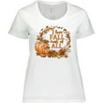 thumbnail image 3 of Inktastic I Love Fall Most of All Colorful Autumn Leaves Women's Plus Size T-Shirt, 3 of 5