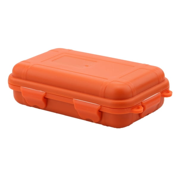 SHENMO Outdoor Survival Shockproof Waterproof Storage Box Sealed Container  Travel Case Orange L