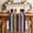 Purple, variant on Mexican Style Table Runner - 72 Inch Long Colorful Mexico Stripes Blue Yellow Cotton and Linen Blended Dress Scarves Farmhouse Table Runner for Kitchen Dining, Coffee Table, 13" x 72"