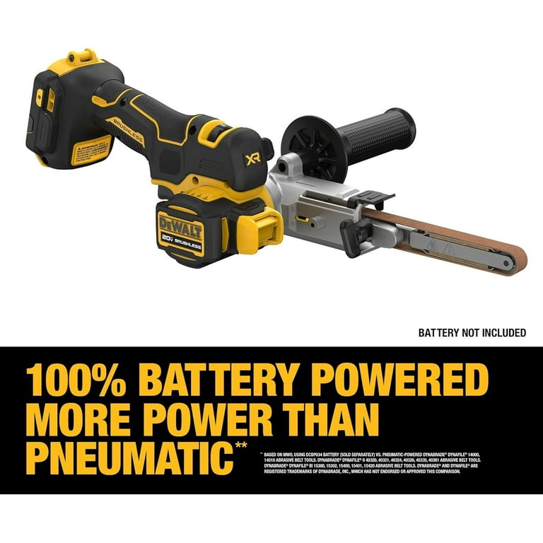 パン Lijadora Dewalt DEWALT DCM2012OS Offset Arm For Bandfile