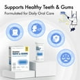 thumbnail image 2 of Oraticx Teeth & Gums Oral Probiotic for Adults, 8 Billion CFU, Grape Flavor, 30 Lozenges, Supports Oral Health, 2 of 9