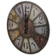 thumbnail image 4 of 1 PC Mute Wall Clock Retro Wall Reloj Europe Style Wall Clock Decor, 4 of 8