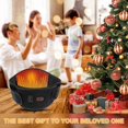 thumbnail image 2 of Heating Pad for Back Pain Relief, Cordless Back Massager with 7.4V 4400mAh Battery 3 Heat Settings & 3 Vibrating Modes Heated Back Brace Suitable for Abdomen Back Lumbar, 2 of 7