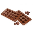 thumbnail image 3 of KOVOT Heart Shaped Silicone Molds – Set of 2 – Creates Heart-Shaped Chocolate, Jell-O, Candy or Ice Cubes, 3 of 3
