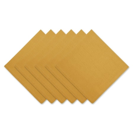 

Honey Gold Solid Napkin (Set of 6)