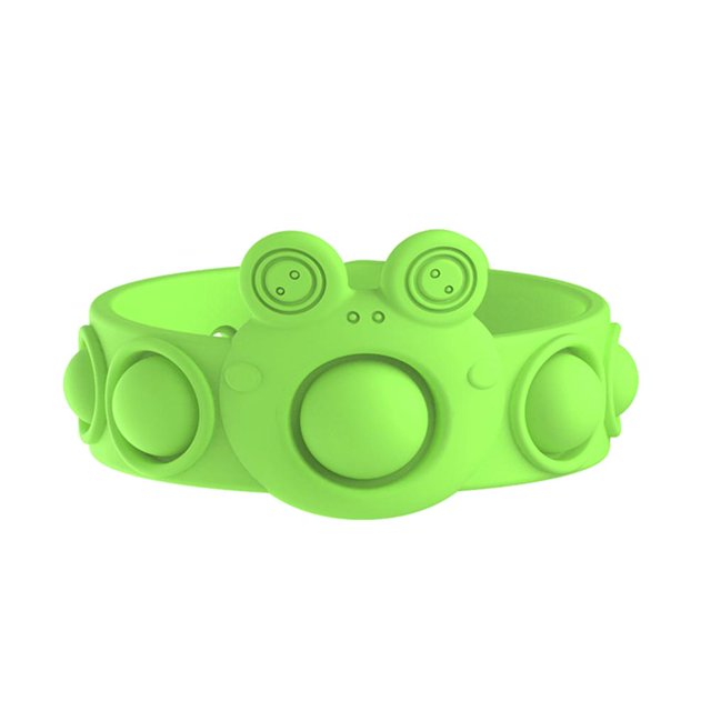 Empuje La Pulsera De Burbujas Juguete De Descompresión Juguete De Silicona Muñequera Juguete Sensorial Para Niños Adultos Guardurnaity FN007127-00