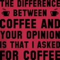thumbnail image 3 of CafePress - Coffee And Your Opinion Dark T Shirt - Men's Classic Graphic Cotton T-Shirt, 3 of 4