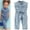 Blue, variant on Babysbule Toddler Baby Kids Pant Fashion Toddler Kids Baby Girls Fashion Cute Sweet Boe Flared Pants Trousers Jeans Pants