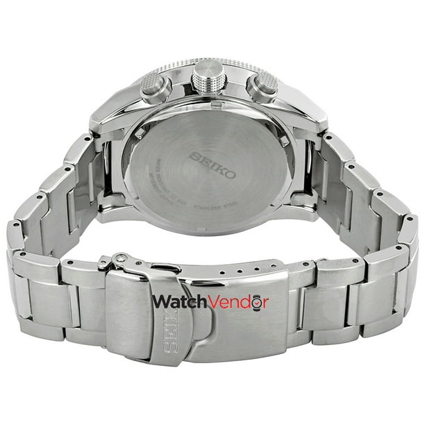 Seiko Prospex Solar Chronograph Black Dial Men s Watch SSC629