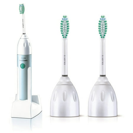 Philips Sonicare Essence 1 Series Rechargeable Electric Toothbrush, 2 Bonus Replacement