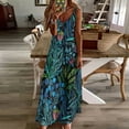 thumbnail image 4 of Australian plants and flowers Sleeveless Dress Women's summer skirt luxury dresses, 4 of 6