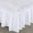 White, variant on RUseeN King Bed Skirt 15 Inch Drop Wrap Around Bed Skirt with Adjustable Elastic Belt- No Heavy Mattress Lifting- Fade-Wrinkle Resistant Bedskirt Burgundy
