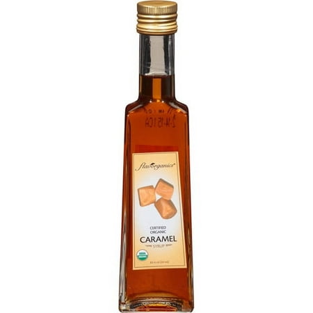 Flavorganics Certified Organic Caramel Syrup, 8.5 fl oz, (Pack of 6)