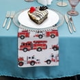 thumbnail image 4 of WERPE Maximalism Pattern Polyester Cloth Napkins for Party Dinner Decoration Washable Napkins Gift 2 PCS, 4 of 7