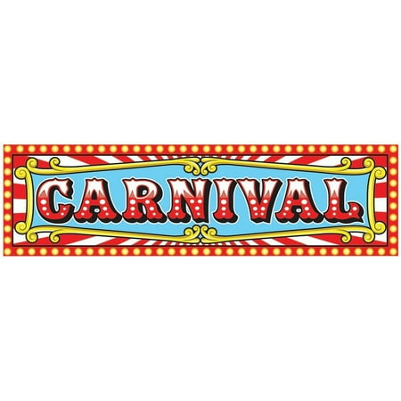 Forum Novelties Carnival Plastic Banner