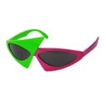 thumbnail image 2 of 3x Gafas de Sol Extranjero Cantante Disfraces de Hip Hop Fiestas Adornos Sunnimix Traje de gafas de sol de novedad, 2 of 7