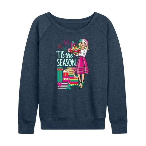 Barbie - Tis The Season - Women's Lightweight French Terry Long Sleeve Shirt