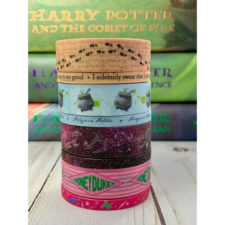 Harry Potter™ Set of 8 Glitter Washi Tapes - Con*Quest™ Journals