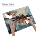 thumbnail image 2 of 1000 Piece Dynamic Military Bomber Plane Jigsaw Puzzle For Adults Challenging Wooden Brain Exercise, Relaxing Stress Relief Game, Great Gift For Aviation Fans & Home Decor, 2 of 7