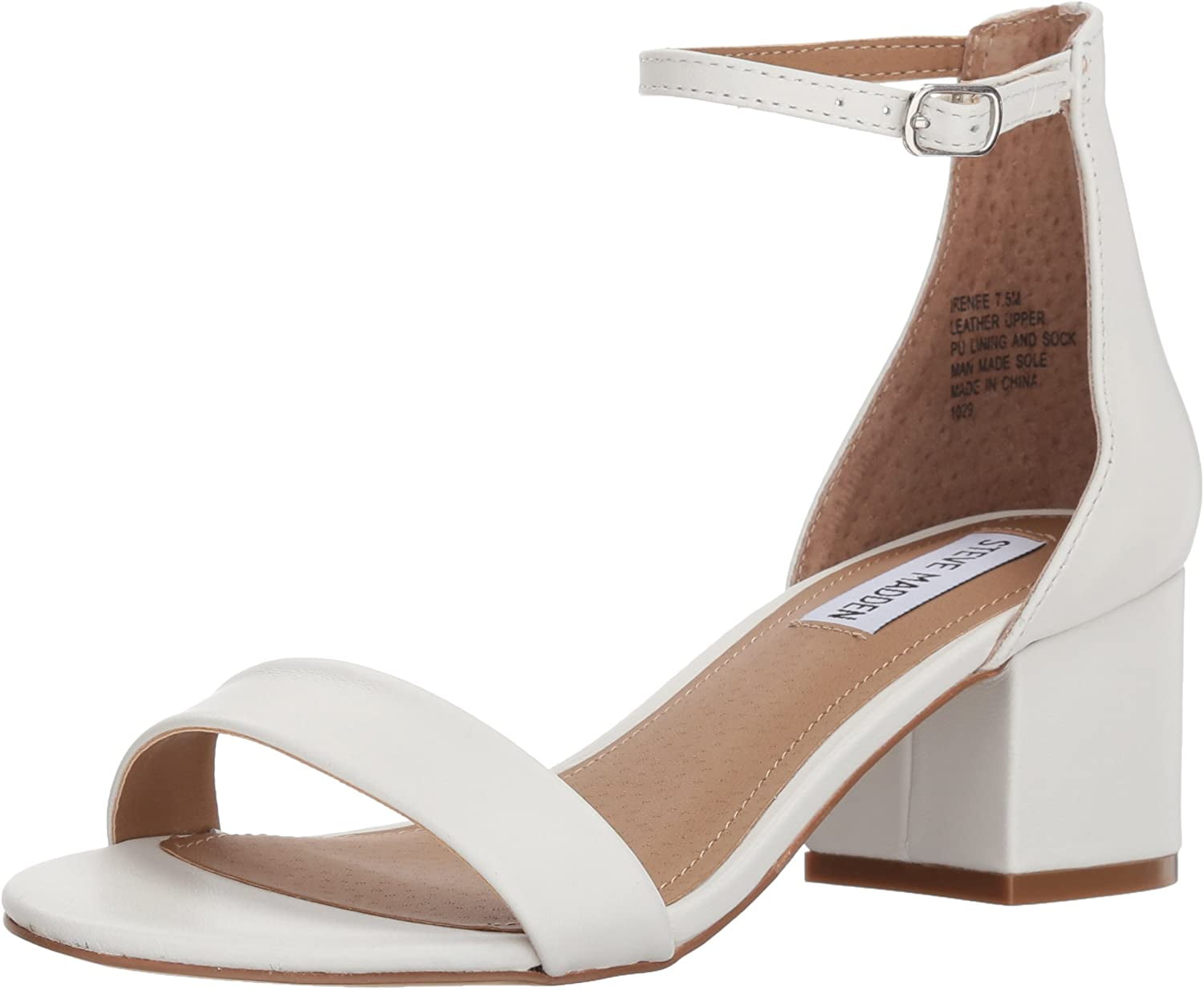 steve madden irenee sandal white