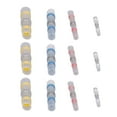 thumbnail image 1 of Conectores eléctricos con sellado de soldadura, 100 piezas, conectores a tope termorretráctiles, terminales de crimpado termorretráctiles creados con maestría, 1 of 8