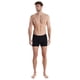 thumbnail image 3 of GÖTZBURG calzoncillos bóxer para hombre, pack de 2 - X-lastic, ropa interior, pantalón, logotipo, color liso Negro M (Medium), 3 of 5