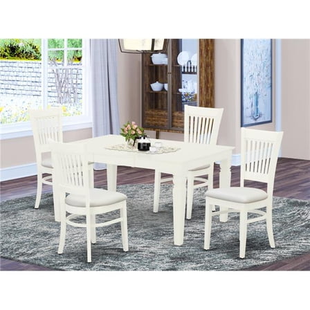 5 Piece Weston Kitchen Furniture Set - Linen White