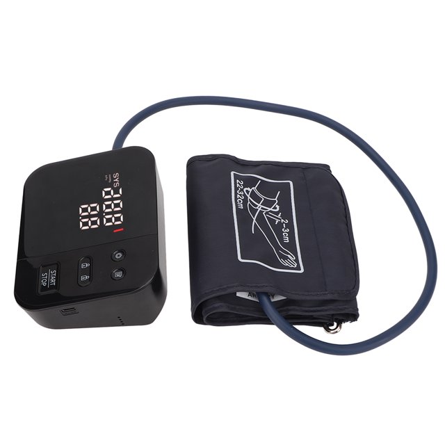 Máquina de presión arterial digital pantalla LED del monitor de presión arterial de brazo superior para hospital ANGGREK Otros
