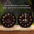 thumbnail image 2 of Starry Spiral Clock Decorative Home Wall Art 10-Inch Silent Wooden Wall Clock, Battery Operated (AA Batteries Not Included), Artistic Home Decor, 2 of 7