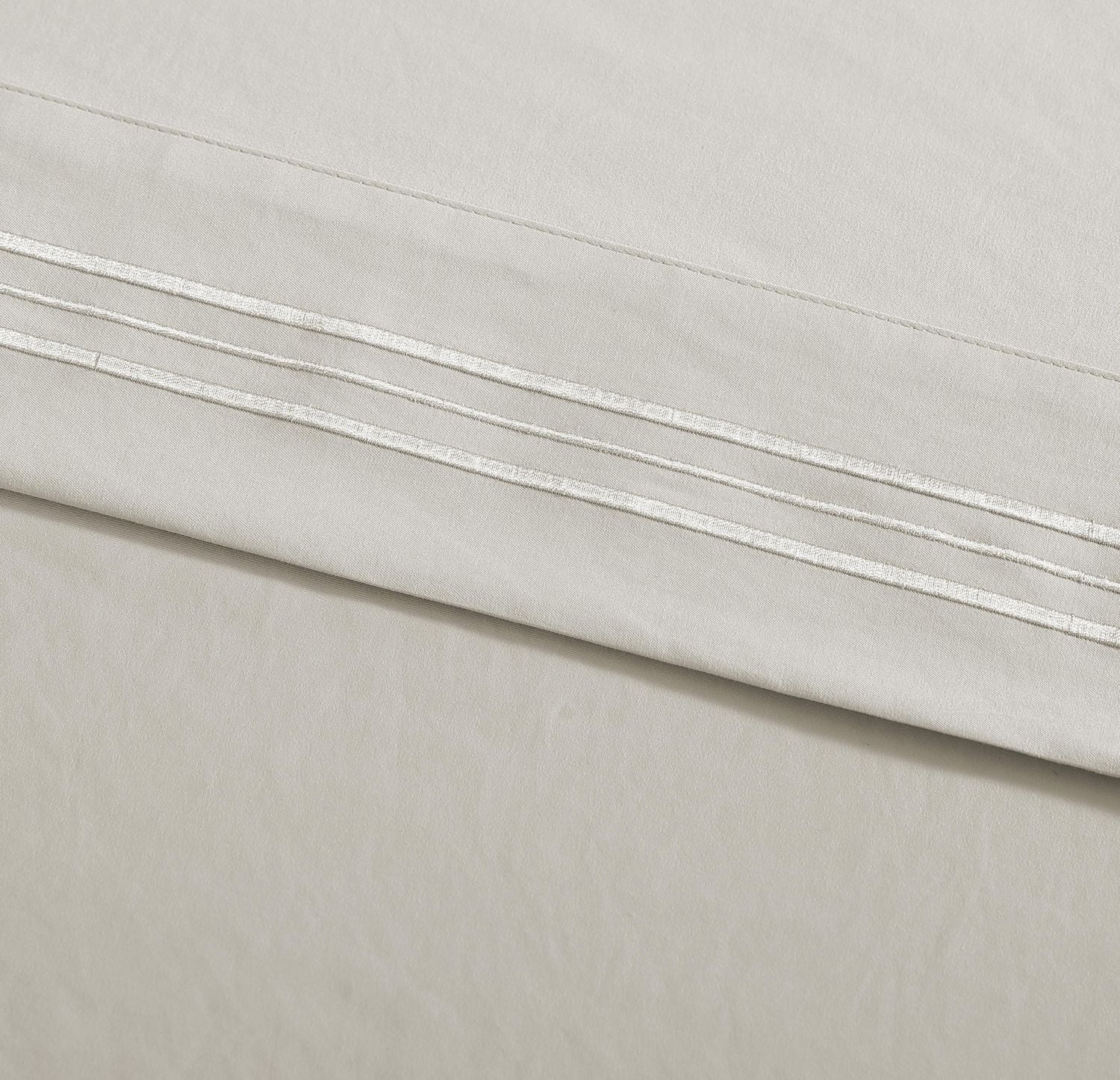 Hometrends Super Soft Embroidered Luxury Sheet Set  6pcs, Sizes: Twin/XL-King