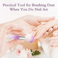 thumbnail image 4 of Soft Bristle Makeup Brush for Nail Dust Removal and Blush Application, Beauty Tool for Nail Art and Cosmetics Use, 4 of 4