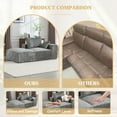 thumbnail image 3 of Memory Foam 2-Seater Couch by UNITED WE WIN - Upgraded Anti-Wrinkle & Spacious, 3 of 18