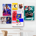 thumbnail image 5 of Pósteres adhesivos de la estrella del fútbol K-Kylian, película M-Mbappé, decoración vintage para bar, cafetería, decoración nórdica para el hogar, 5 of 5