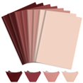 thumbnail image 1 of Jartena de papel de seda AMCS, 60 hojas, 36 x 51 cm, color rosa burdeos, 1 of 7