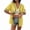 Yellow 4, variant on Baseball Jersey Women Game Day Shirt, Baseball Player Graphic Tees Button up Short Sleeve Fan Tops