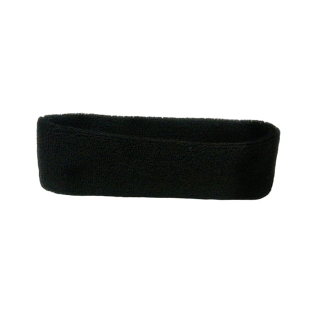 SweatBands Toalla Deportes Diadema Elástica Delgada Para El Lavado Bath Salon Black Sunnimix Pañal de spa