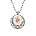 thumbnail image 1 of Corazones Spade Corona Roja Skeleton Card Poker Collares Colgante Retro Moon Stars Jewelry Unbranded M, 1 of 3