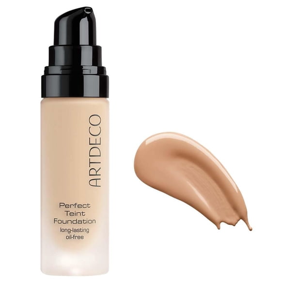 ARTDECO Perfect Teint Foundation - Olive Beige N?56 - Fórmula líquida ligera - media a completa - Sin efecto de máscara - Oculta imperfecciones - Maquillaje vegano - Hialurón - 0.67 Fl Oz