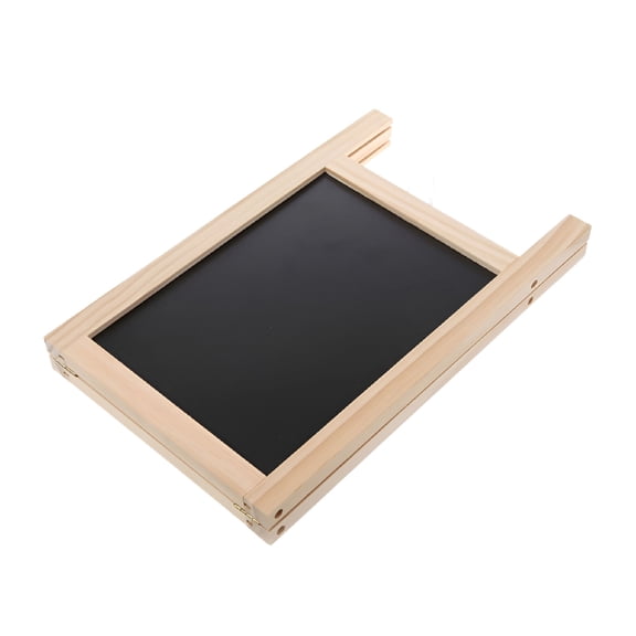 LAMIRO Double Sided Chalk Board Sign,Sidewalk Sign,Sandwich Chalkboards,Rustic Freestanding A-Frame Wedding Decoration,Non-Porous Message,Chalkboard Easel,Store Display Sign Blackboard