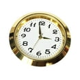 Pack of 3 Round Clock Insert With Numerals Clock Face Metal Mini Clock ...