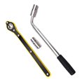 thumbnail image 1 of Llave de trinquete de gato de ahorro de trabajo giratorio automático Universal, gato de tijera, herramienta de de de elevación, llave kusrkot Llave de ahorro de mano de obra, 1 of 8